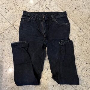 Men's Black Denim Jeans